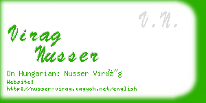 virag nusser business card